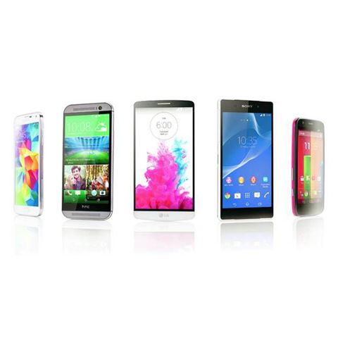 Android smartphones