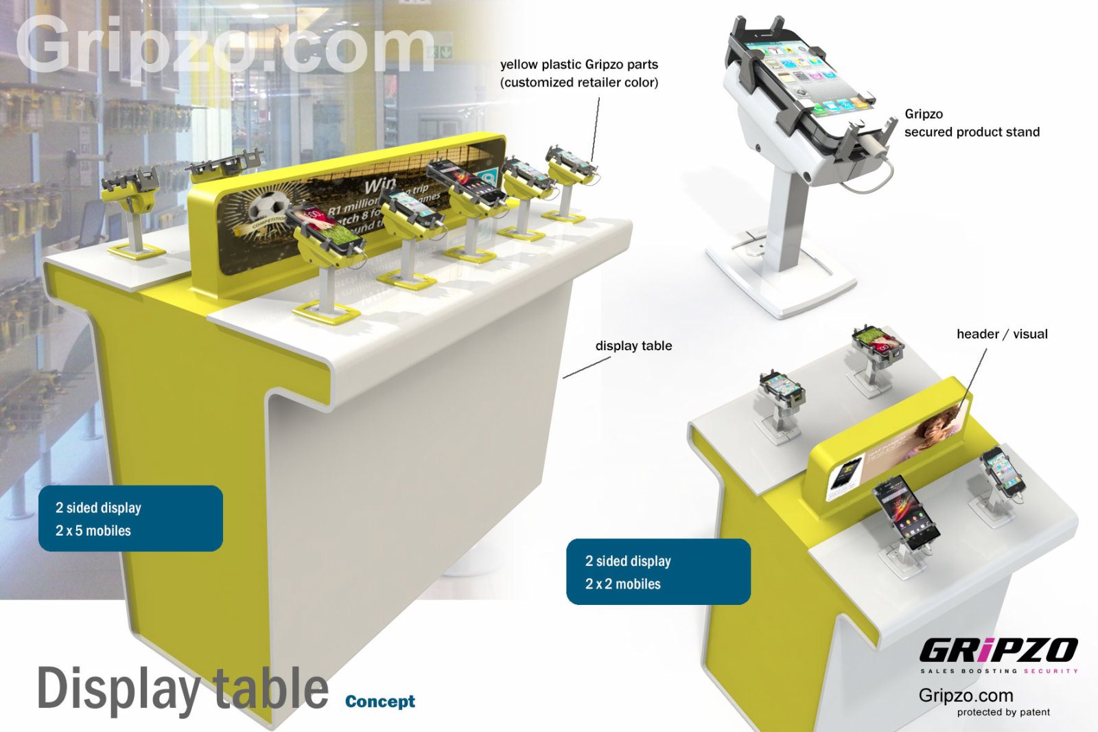 gripzo-custom-yellow-display-table-051213.jpg